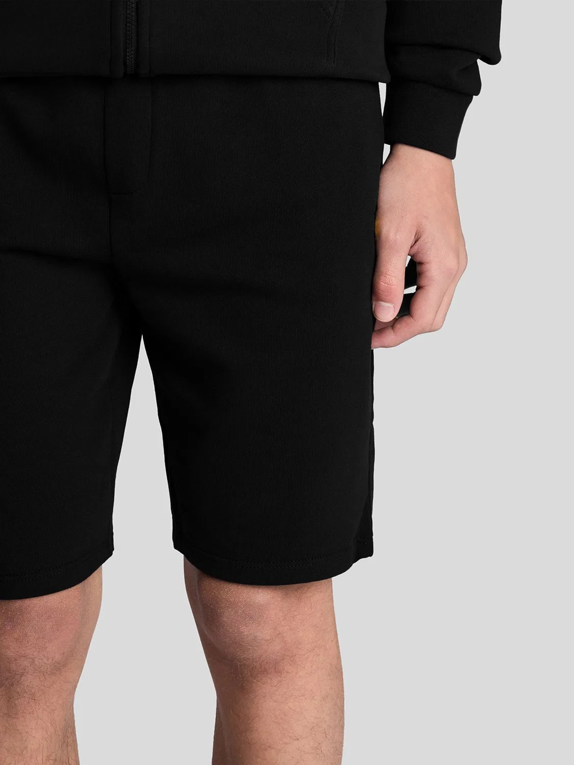 Шорты джерси Lyle & Scott, черный — фото 3