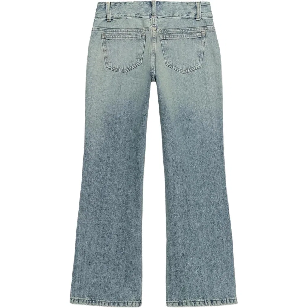 Женские джинсы клеш Light Blue ZARA, Light Blue — фото 3