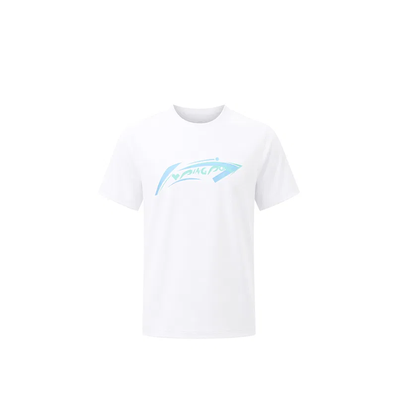 Футболка детская с круглым вырезом Li Ning T Shirts Unisex White Li-Ning