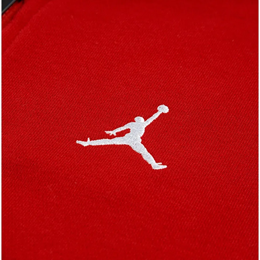 Детская спортивная куртка с капюшоном Jordan JDB MJ BRKLN FT FZ Nike, Черный — фото 3