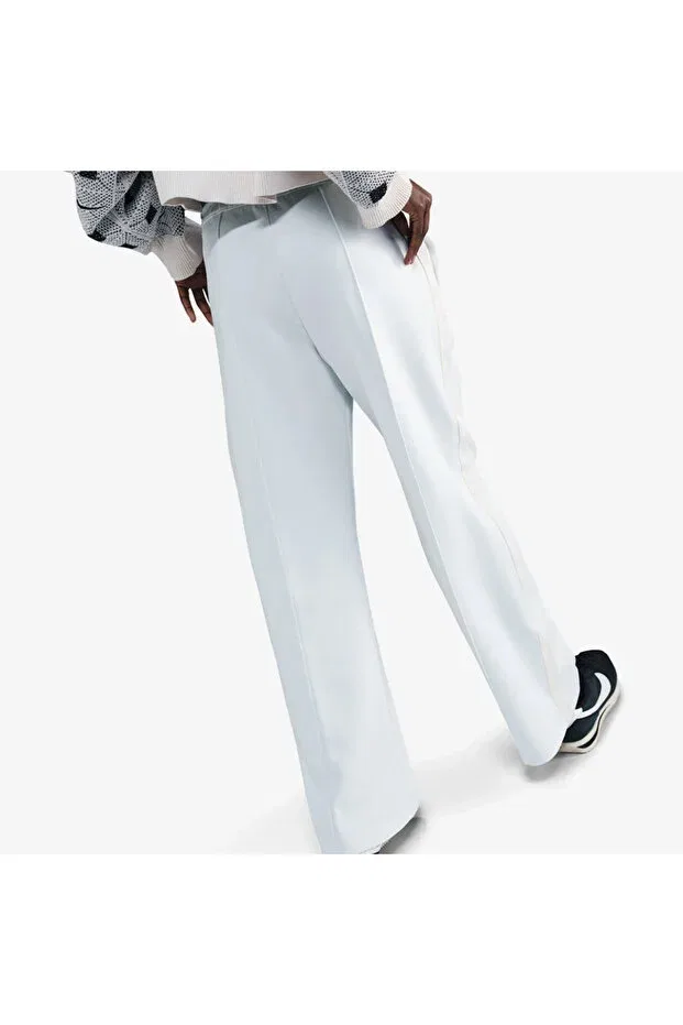 Женские спортивные брюки с высокой талией Naomi Osaka High-Waisted Loose Knit Pant'S Summit White Nike, White — фото 2