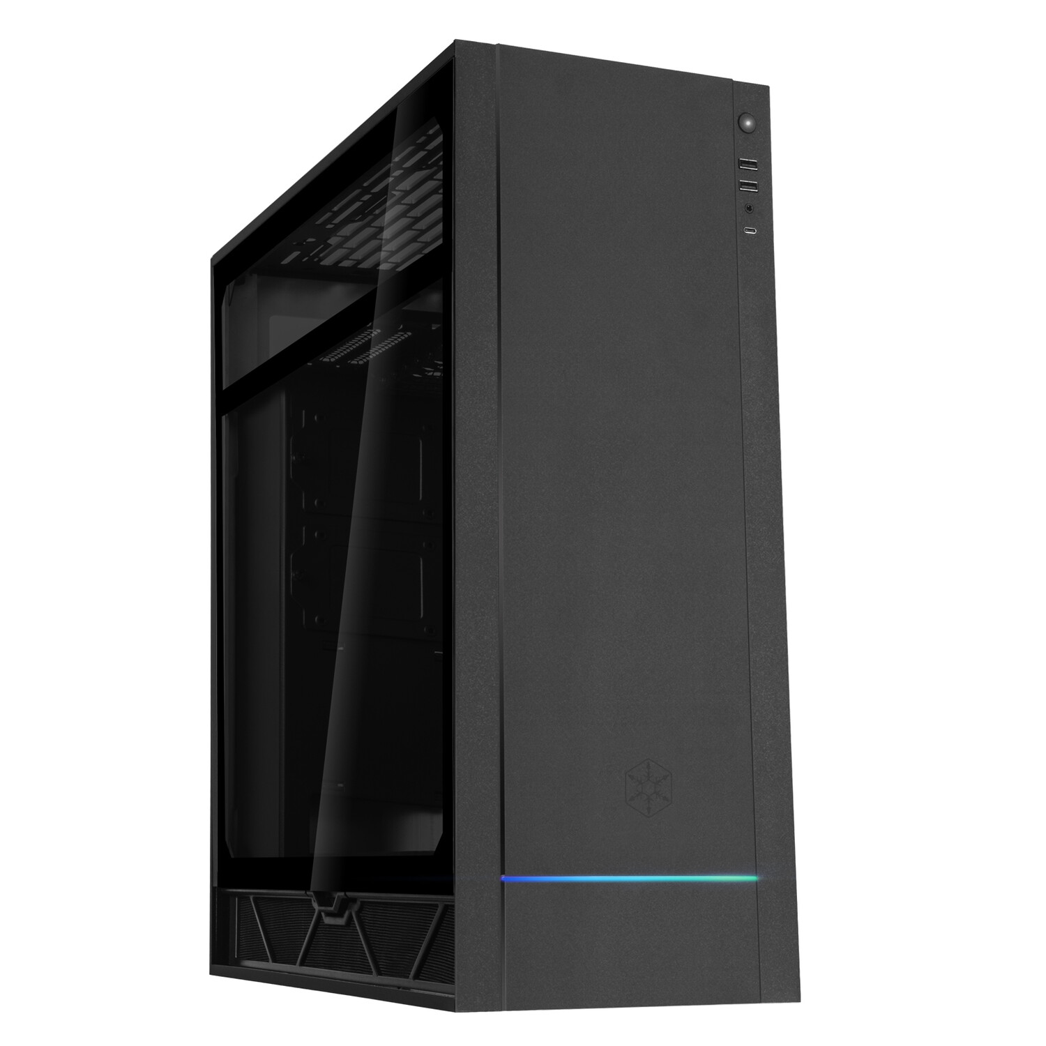 

Корпус SilverStone ALTA F1, Midi Tower, черный