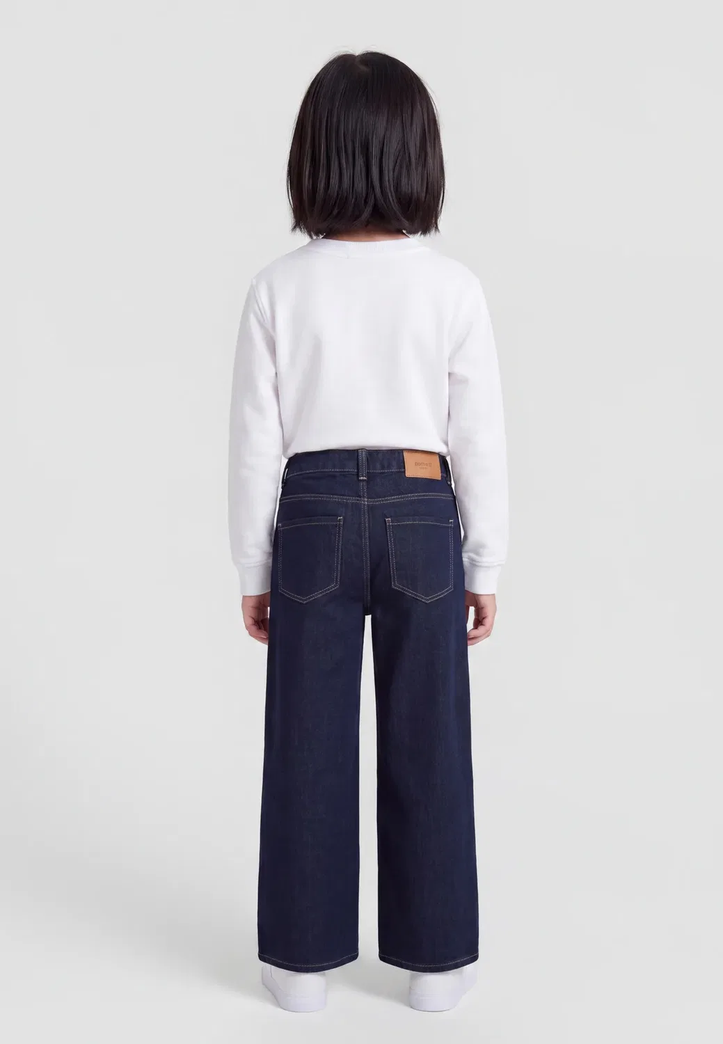 Nkfrose - джинсы свободного кроя Name It, Dark Blue Denim — фото 2