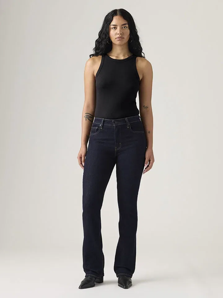 Джинсы расклешенные, темно-синий Levi'S — фото 3