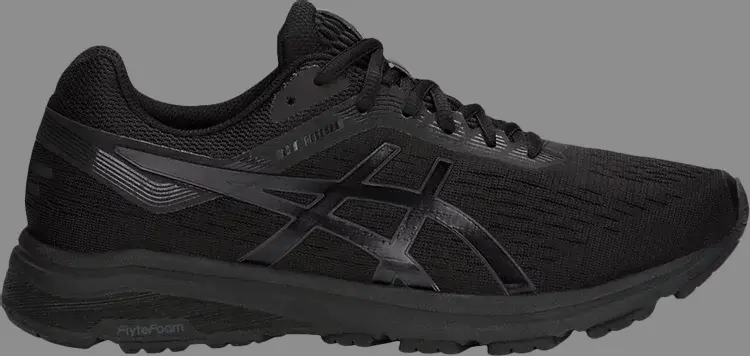 

Кроссовки gt 1000 7 'black' Asics, черный