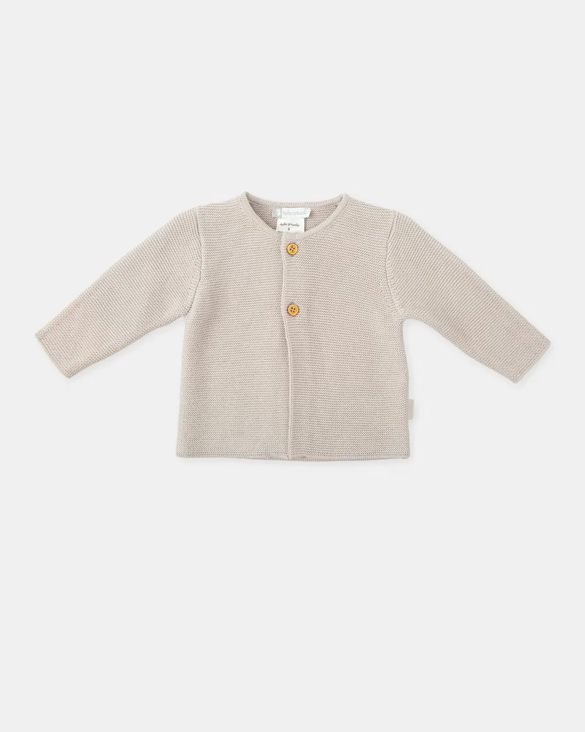 Детская вязаная куртка для девочек с длинным рукавом Tutto Piccolo, Beige
