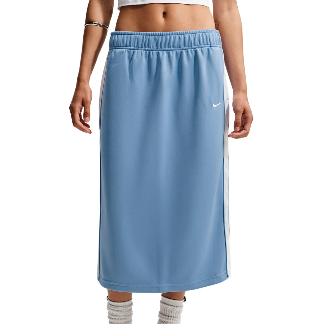 Женская юбка Nike Track Skirt, Nike, White Work Blue Sail