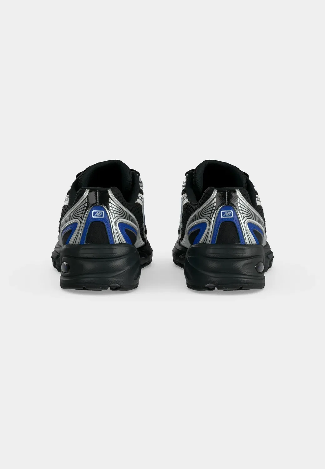 740 унисекс - кроссовки New Balance, Black/Team Royal — фото 4