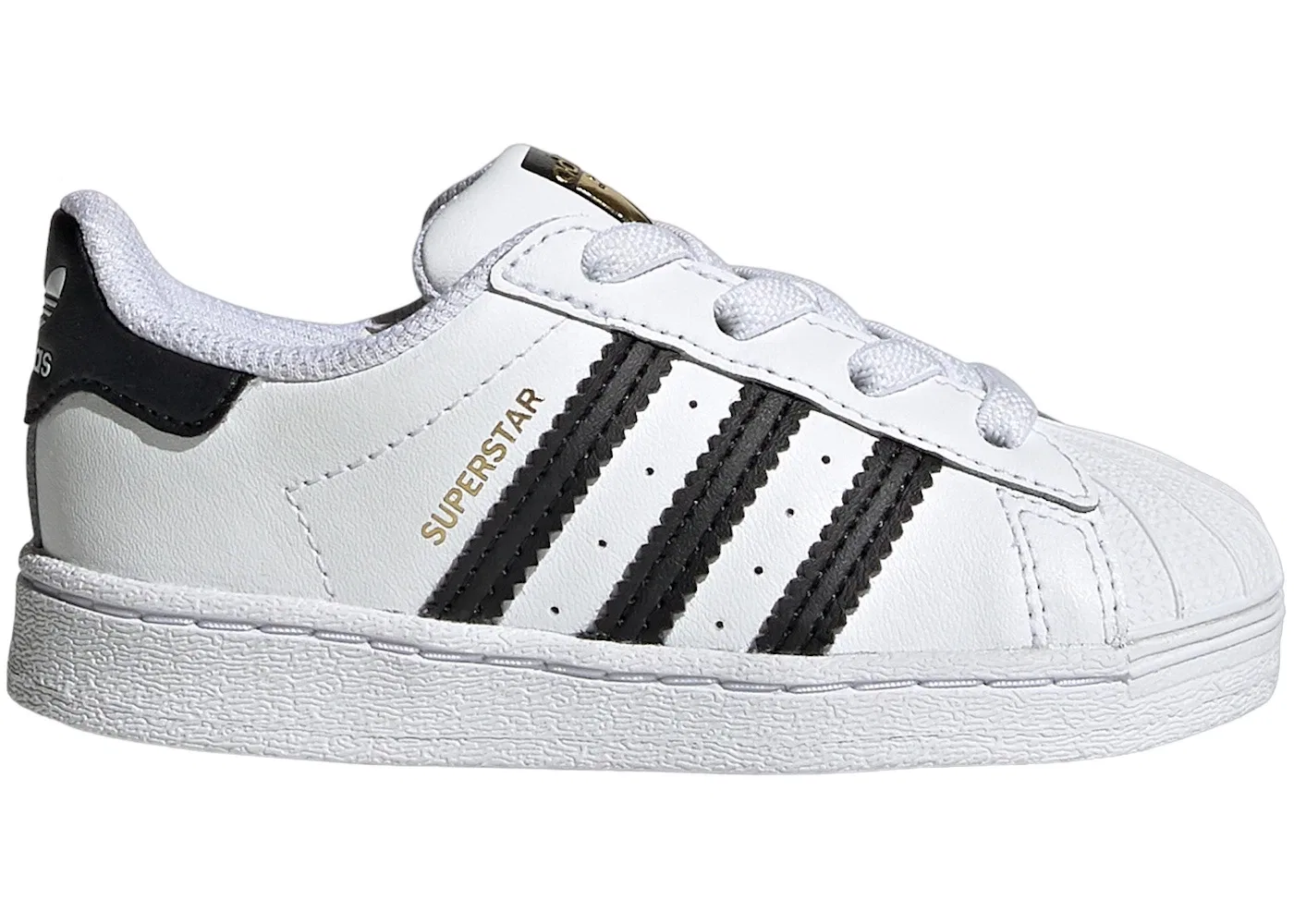 Детские кроссовки с повседневным стилем Adidas Superstar Adidas, Cloud White Core Black