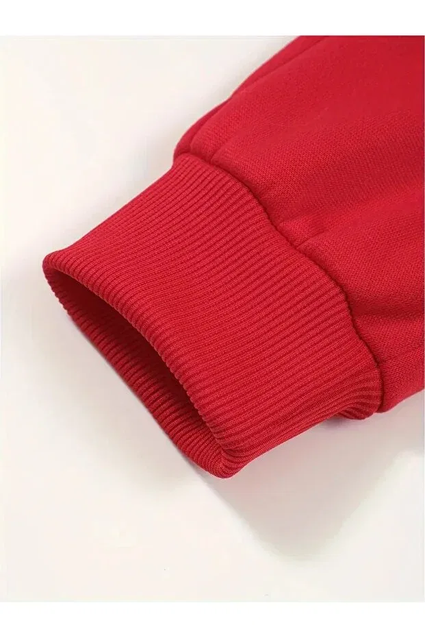 Детские спортивные штаны для мальчиков с регулируемым поясом Daxis Sportwear Company, Red-Bone-Blue-Black — фото 3