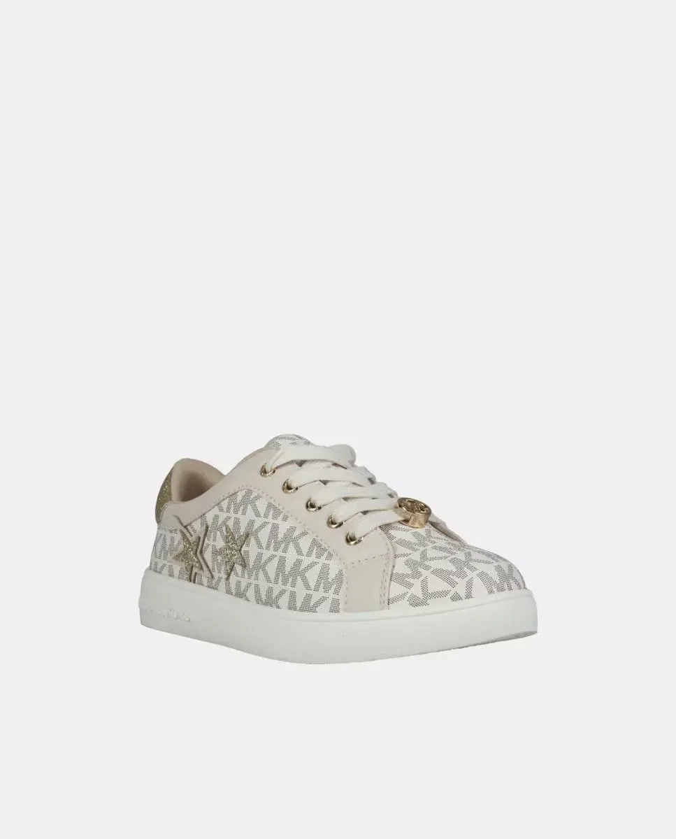 Детские кроссовки для девочек с принтом Jem Raine Star Michael Kors, Natural