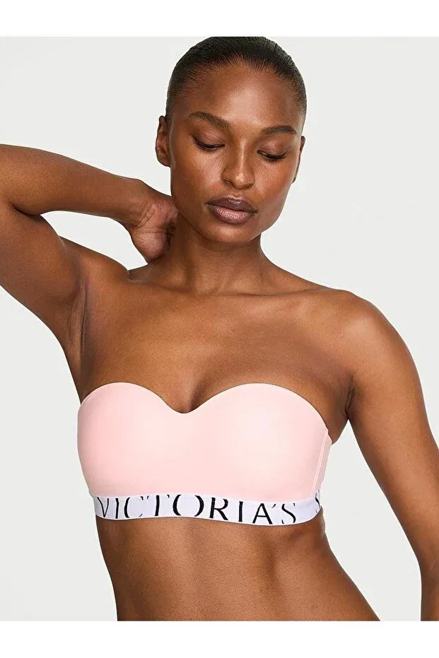 Женский бюстгальтер без бретелек с легкой подкладкой The coolbra Victoria'S Secret, Angel Pink