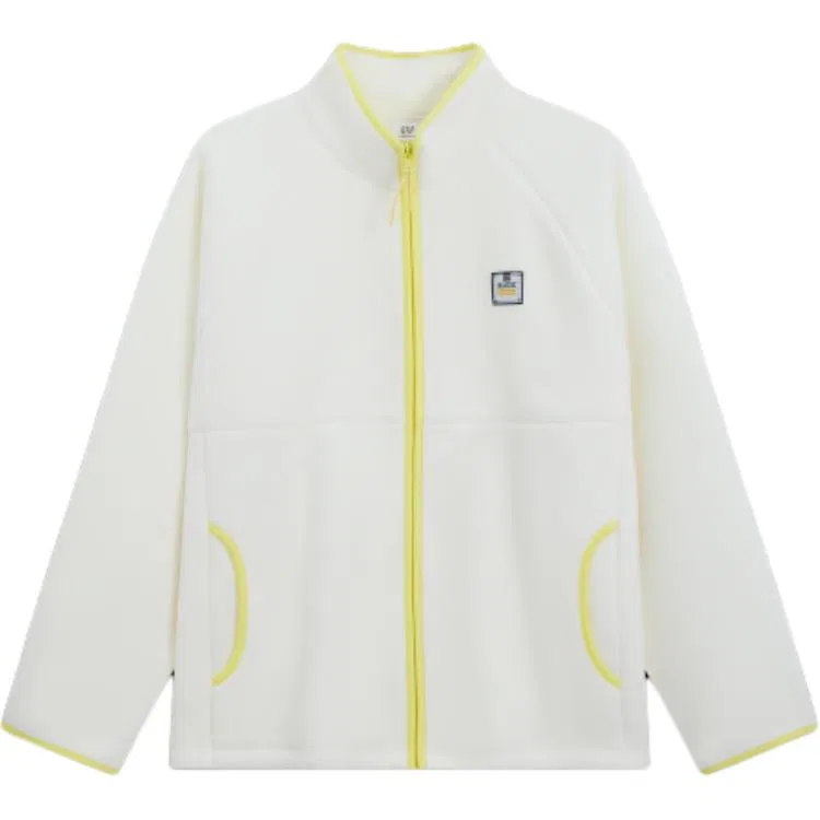 Детский свитшот с контрастной отделкой GAP, White And Yellow Contrast