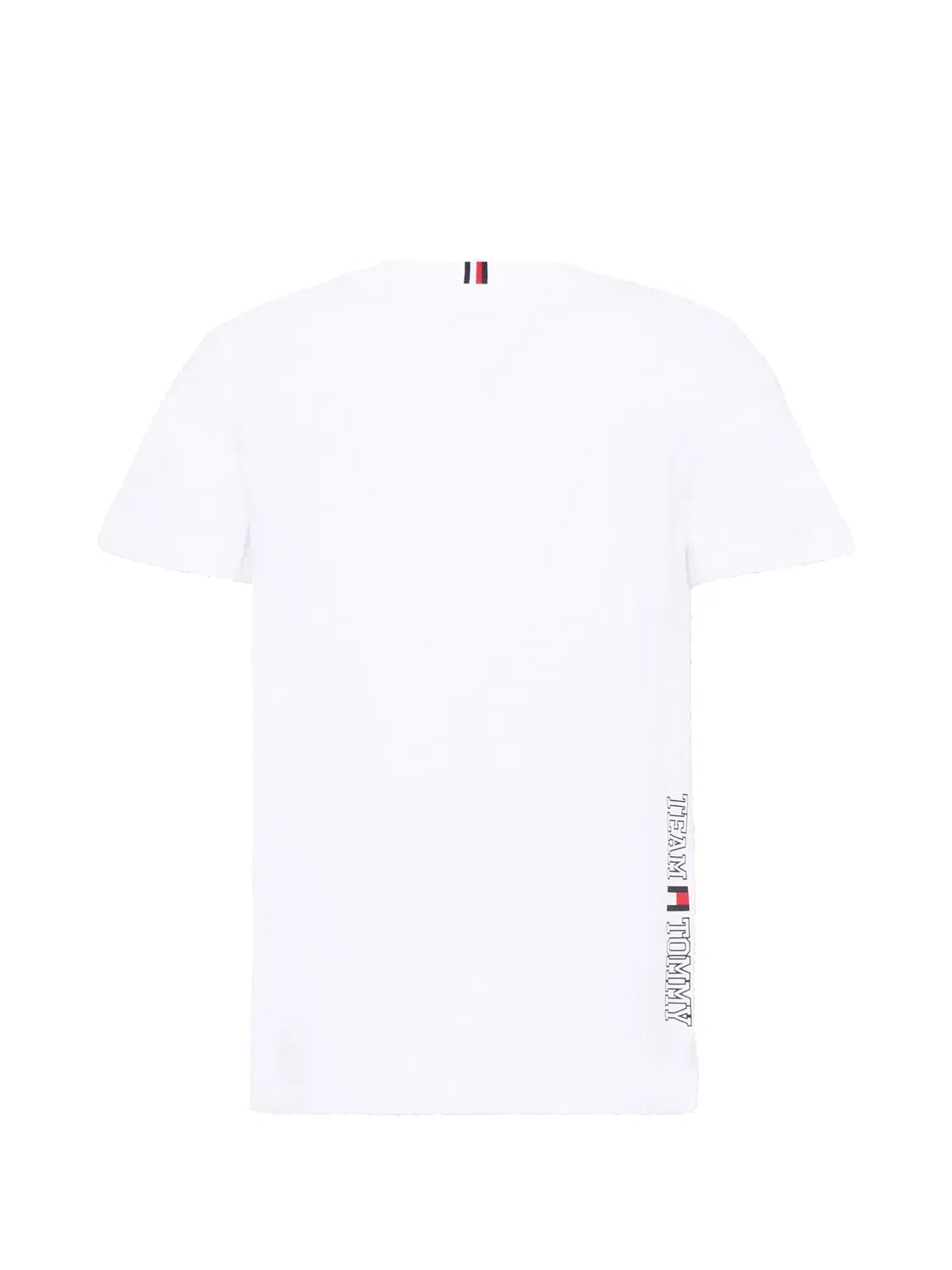 Футболка с вышитым логотипом Tommy Hilfiger Junior, белый — фото 2