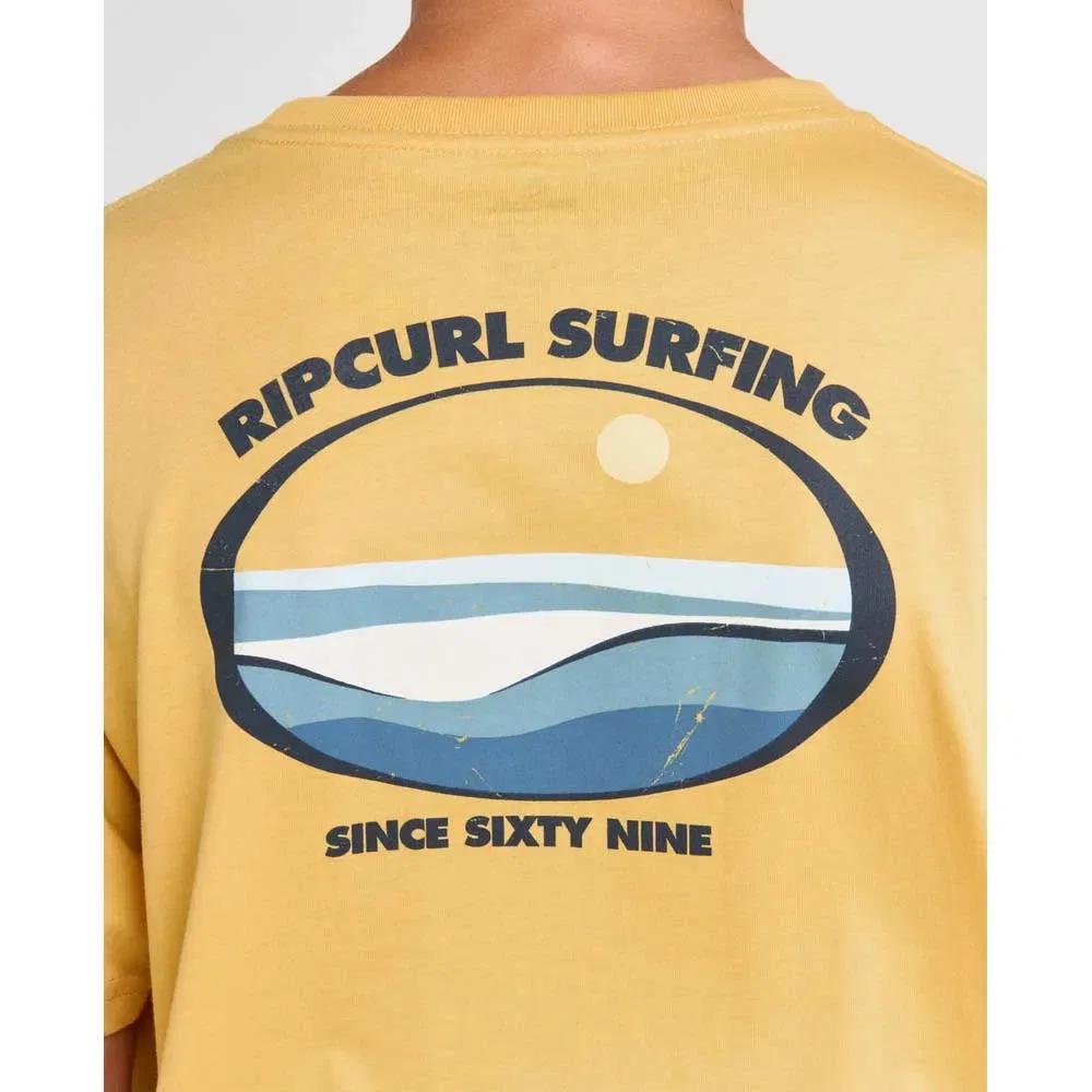 Футболка Streamline Lineup Rip Curl, желтый — фото 4