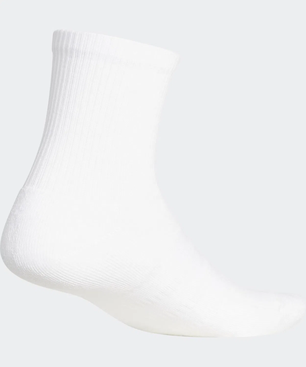Мужские/Женские носки для гольфа с падами, модель Half Crew Adidas, White — фото 2