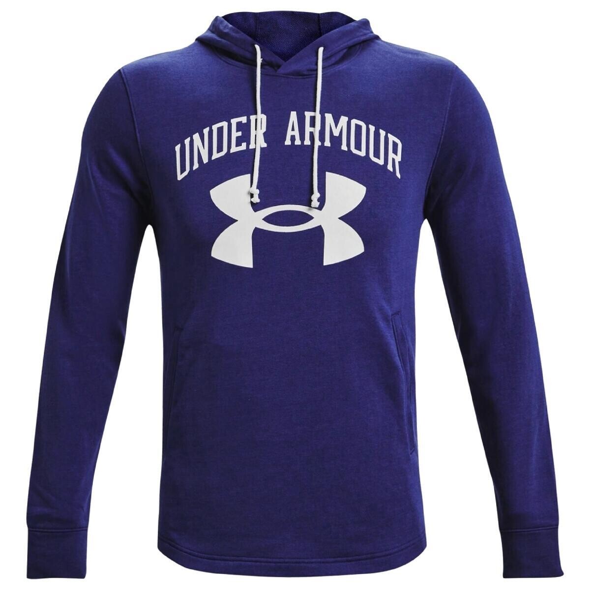 

Мужская худи с большим логотипом Rival Terry UNDER ARMOUR