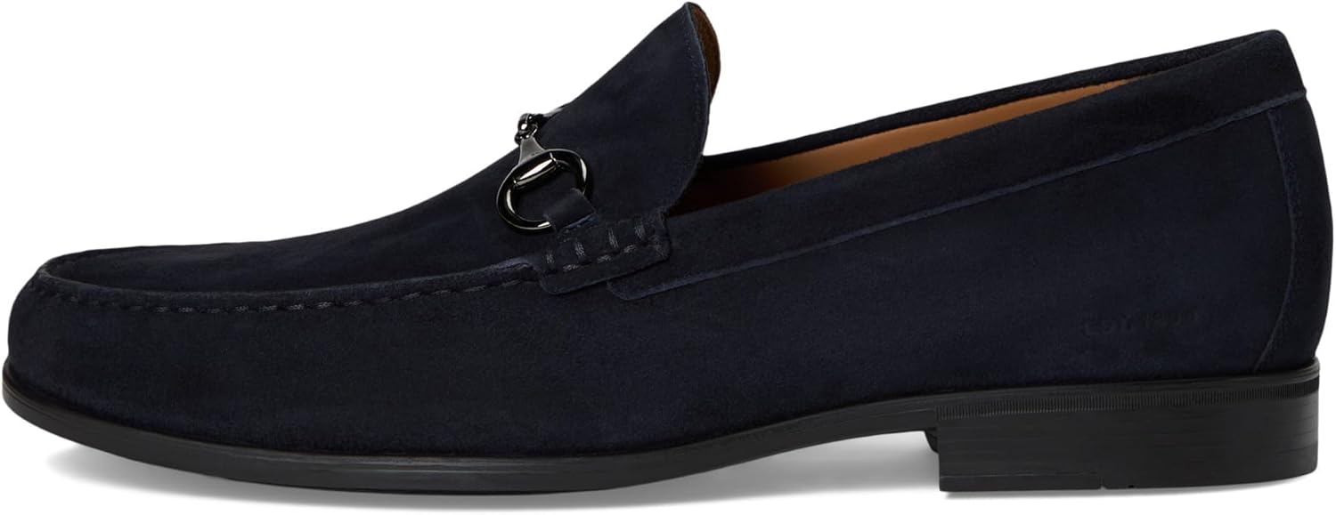 Мужские туфли Johnston Murphy Harrison Bit Slip On Johnston & Murphy, темно-синий — фото 4