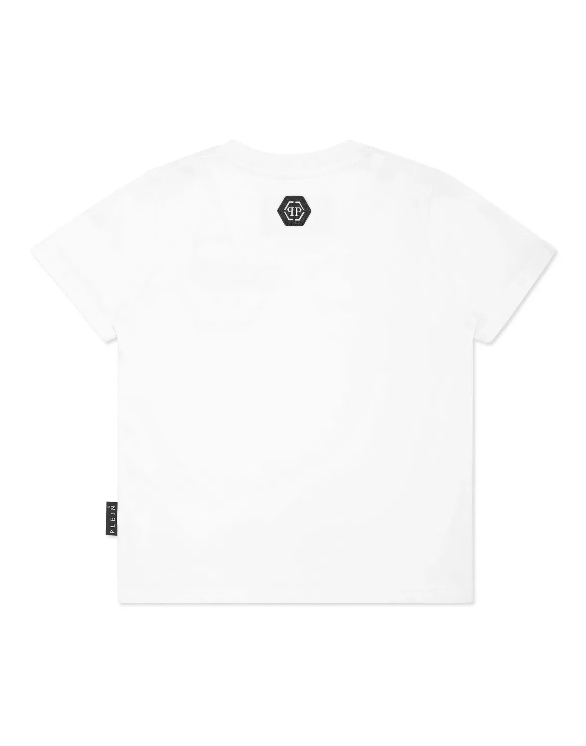 Детская футболка с принтом Hexagon логотип PHILIPP PLEIN, White — фото 2
