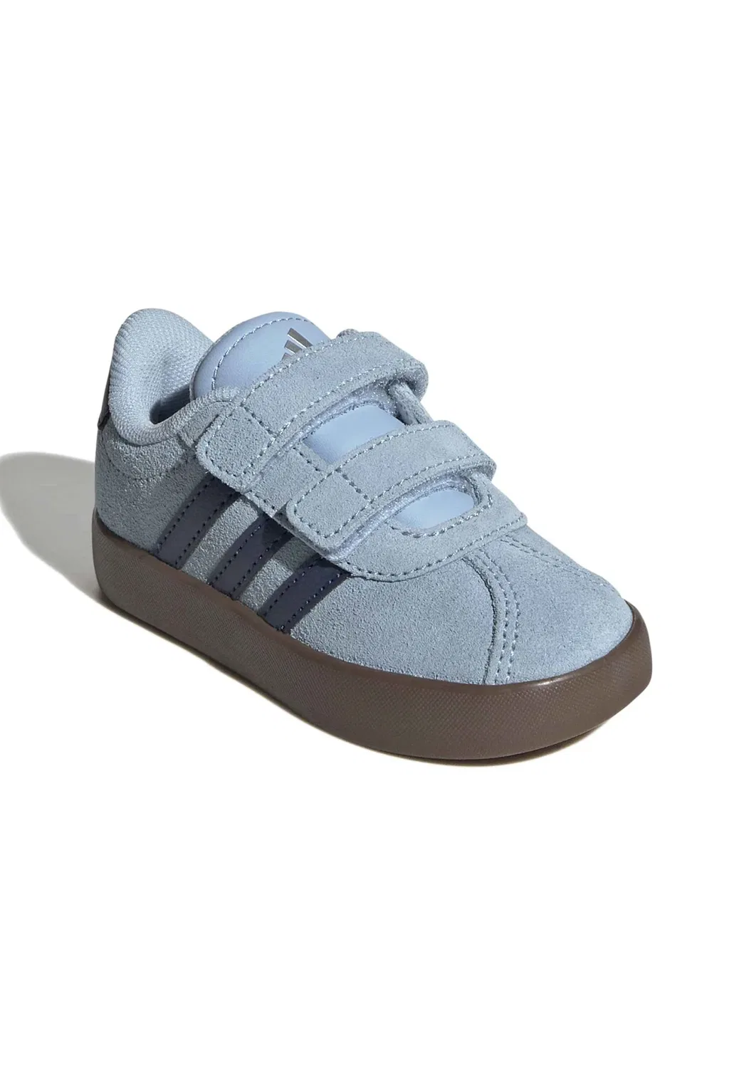 Vl court 3.0 cf i - тренировочные кроссовки Adidas Performance, Clear Sky Night Indigo Gum — фото 2