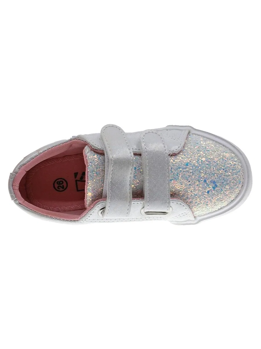 Кроссовки Beppi в стиле «Casual Shoe» серебристого цвета — фото 4