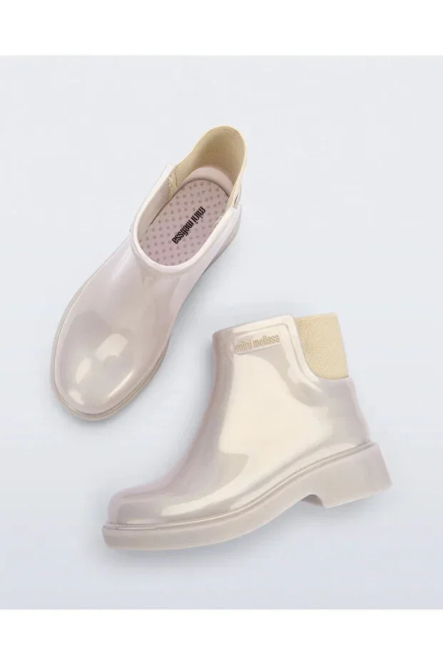 Детские резиновые сапоги для девочек Melissa, Beige — фото 3