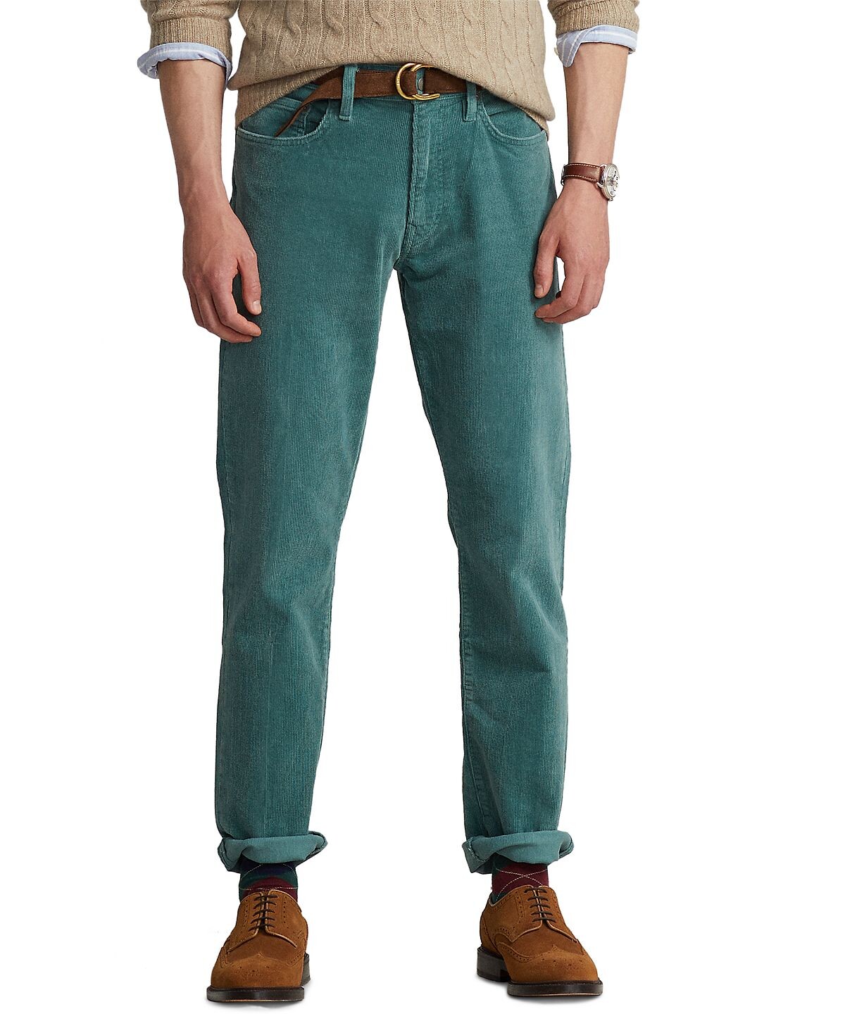 

Мужские узкие прямые вельветовые брюки varik Polo Ralph Lauren, мульти