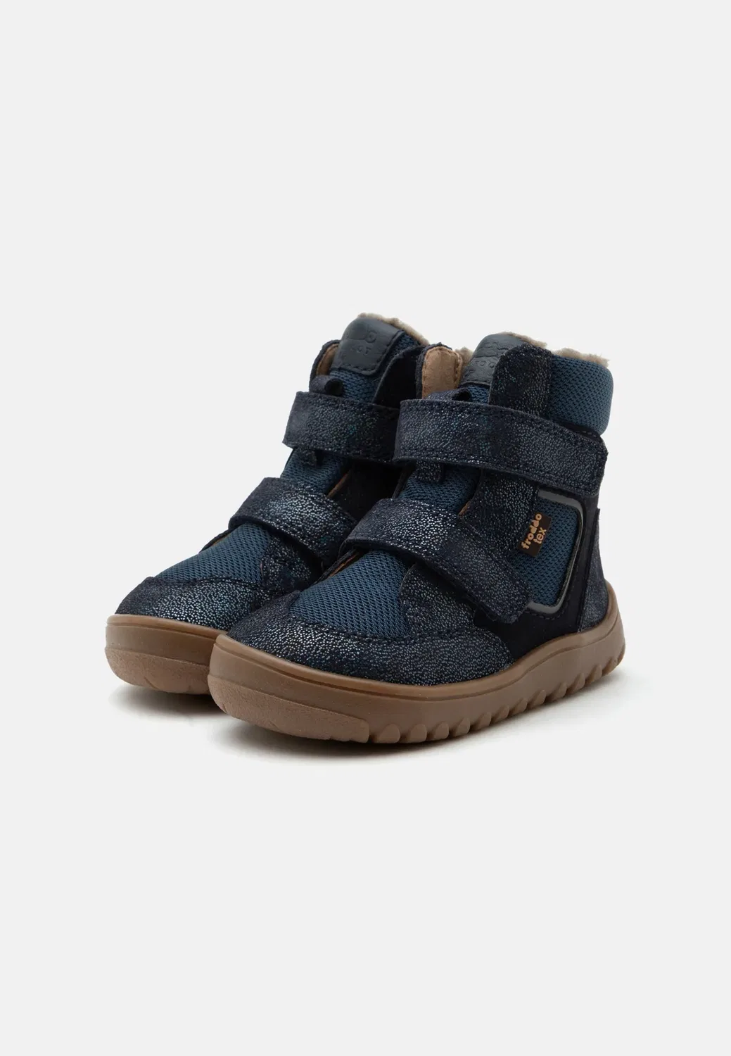 Ботинки Barefoot Up Terra широкой посадки - зимние ботинки Froddo, Blue — фото 2