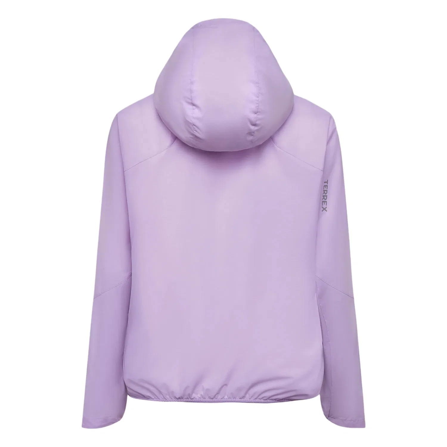 Женская ветровка с капюшоном Adidas, Powder Plum Purple — фото 3