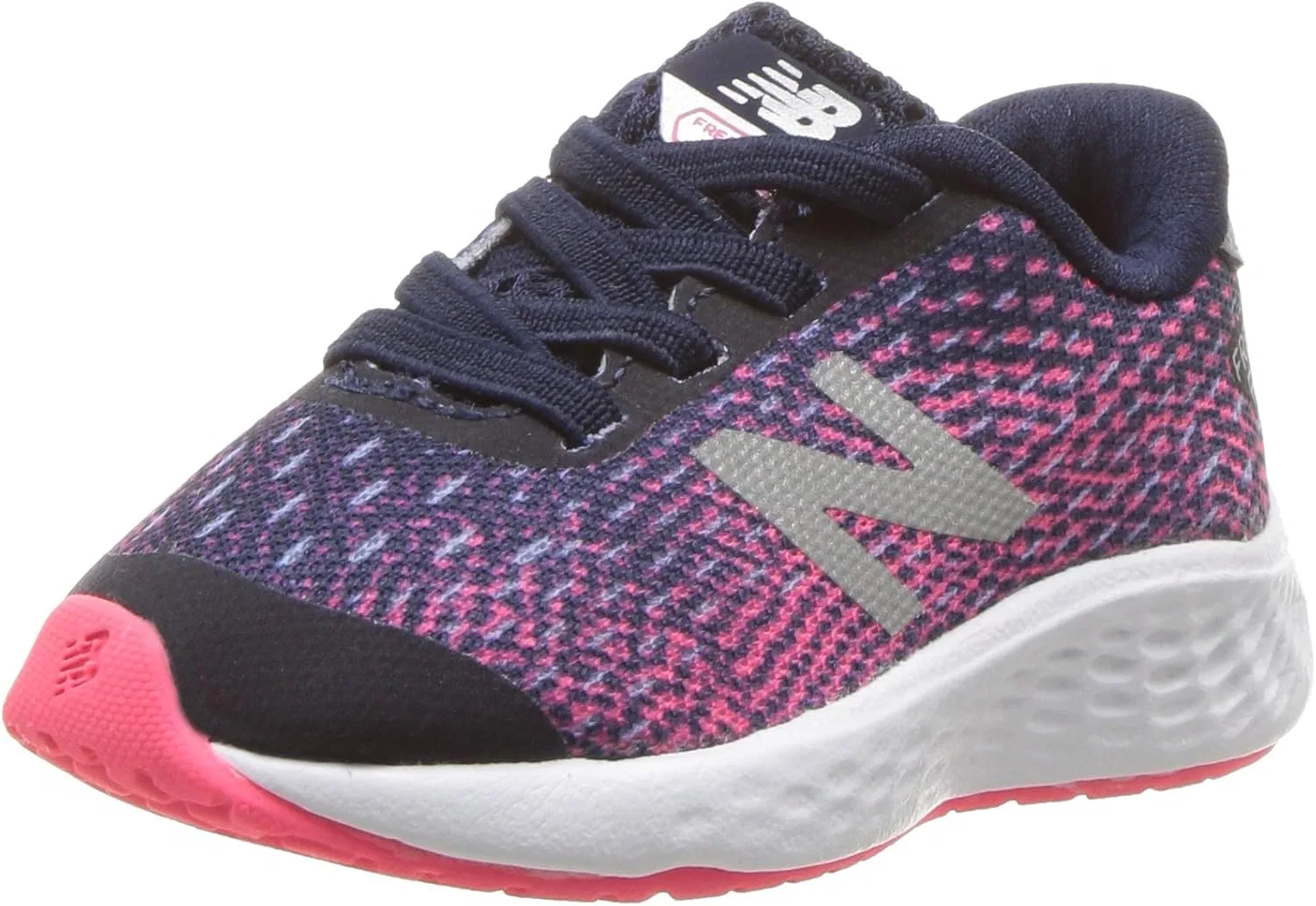 Детские кроссовки для девочек с липучкой Arishi Next V1 New Balance, Pigment