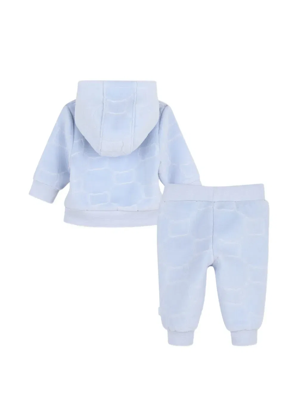 Спортивный костюм с капюшоном и нашивкой-логотипом Boss Kidswear, синий — фото 2