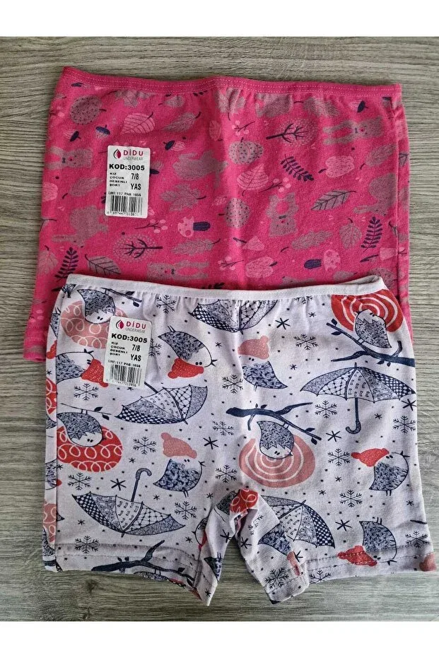 Детские боксеры для мальчиков с принтом 2 шт Lia Underwear, Pink — фото 2