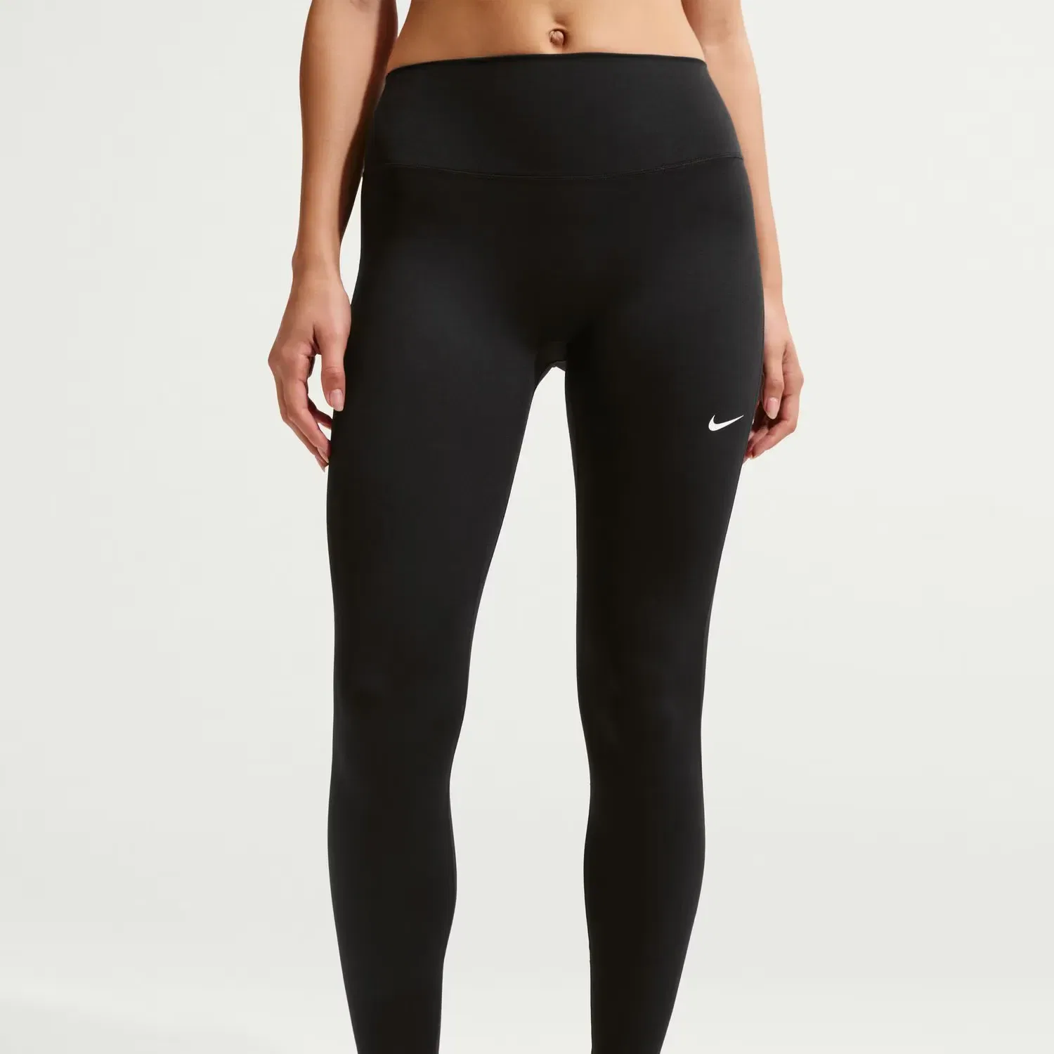 Женские леггинсы 7/8 с высокой посадкой Nike Dri-FIT One HR, Черный