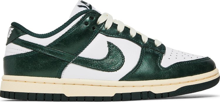 Кроссовки Nike Wmns Dunk Low 'Vintage Green', зеленый - фото