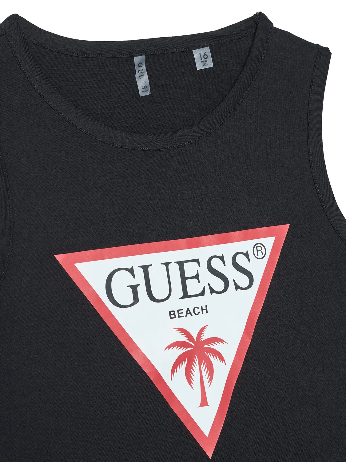 Повседневное платье стандартного кроя для девочки Guess, черный — фото 3