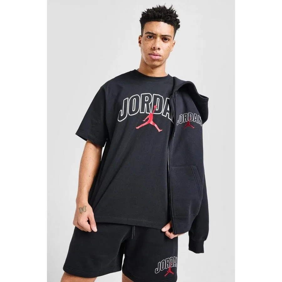 Футболка оверсайз Jordan Brooklyn Nike, Черный — фото 2