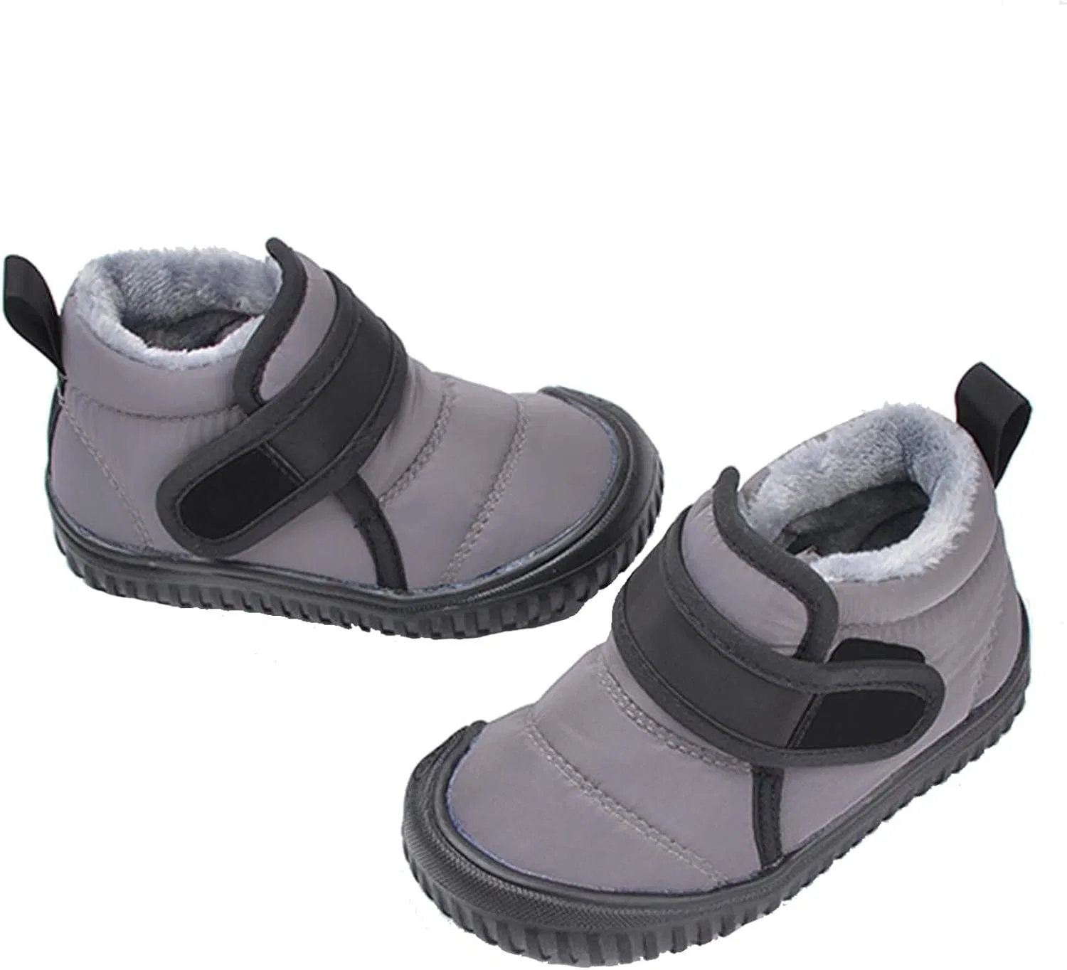Детские зимние ботинки с мехом YUKTOPA, Grey