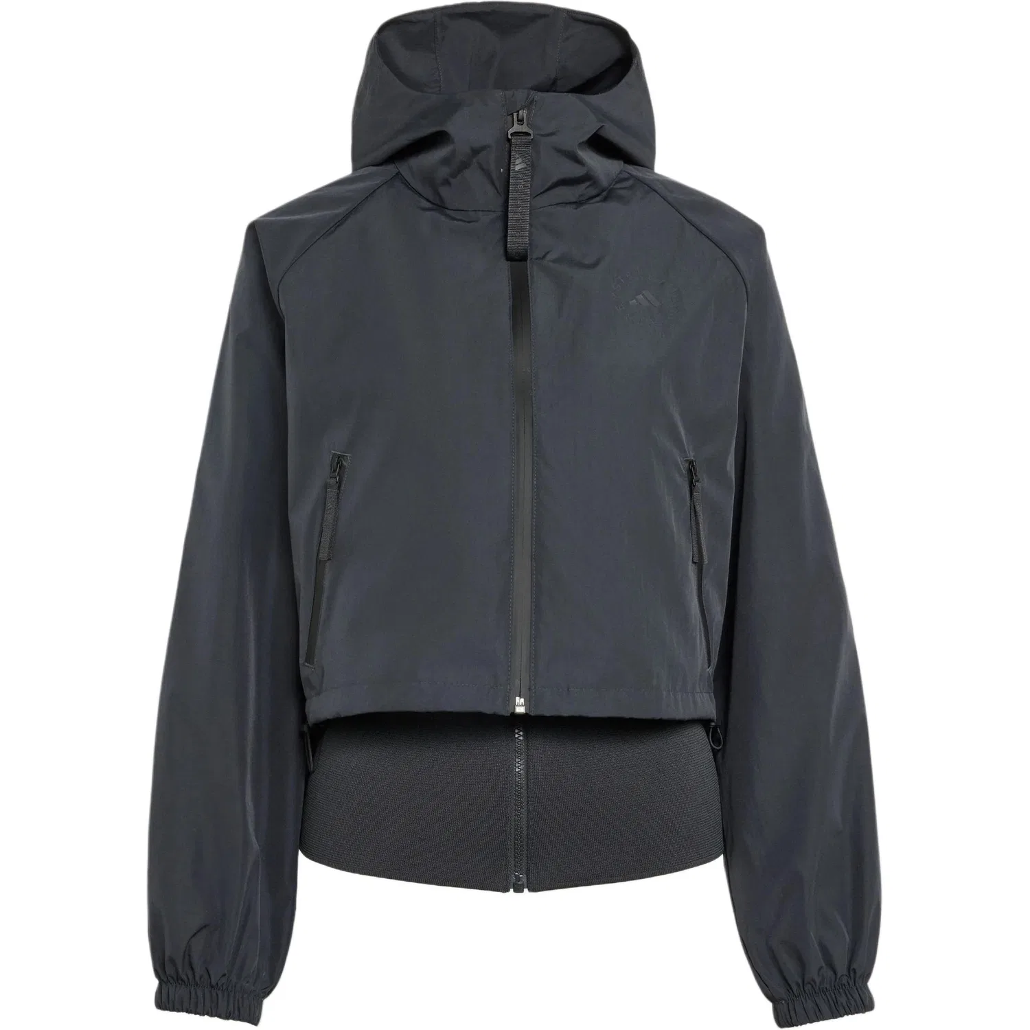 Женская куртка с капюшоном Adidas, Carbon Black