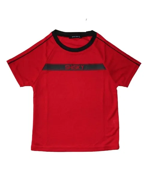 Детская футболка с длинным рукавом модель DRY MESH SHISKY, Red