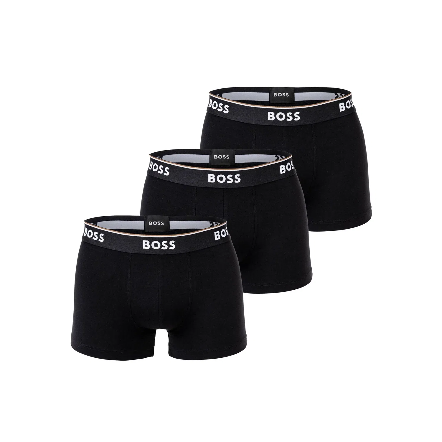 Мужские боксеры из трех предметов BOSS, Black