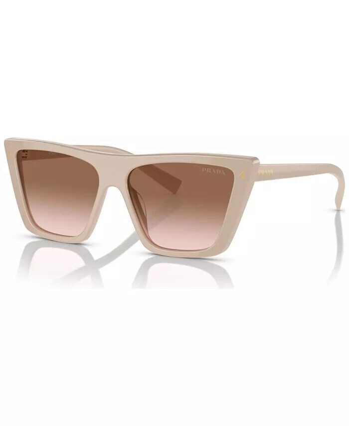 

Женские солнцезащитные очки Signature Butterfly, PR 21ZS PRADA, слоновая кость