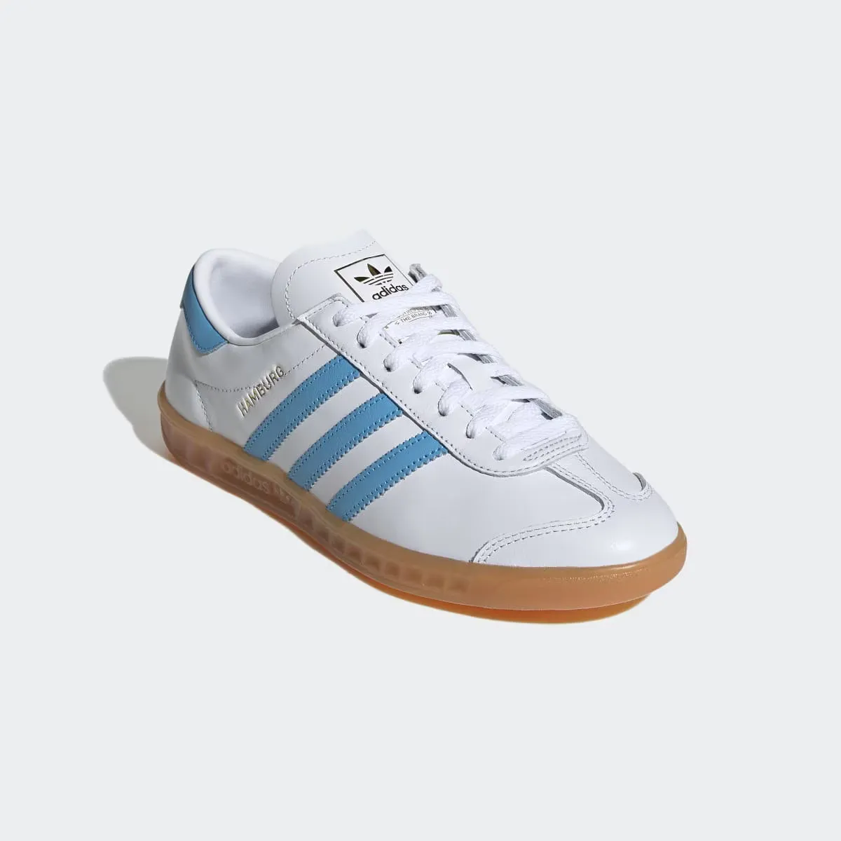 HAMBURG W Adidas Originals женские повседневные кроссовки, белый — фото 2