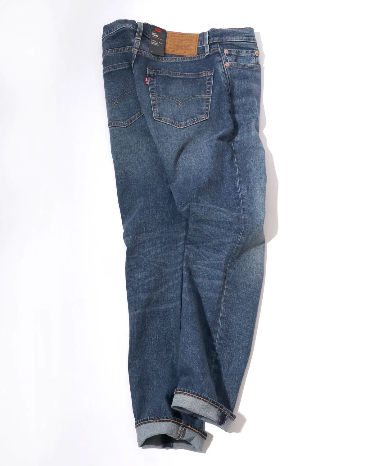 Мужские джинсы Slim Fit Straight с принтом Levi's, Indigo Blue