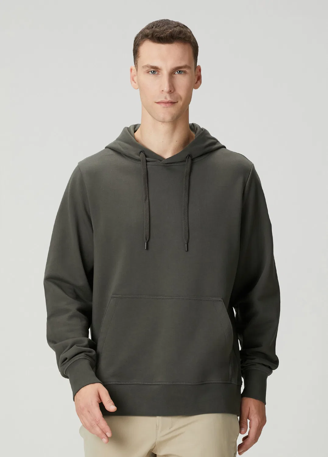 Свитшот с капюшоном Canada Goose Huron, dark green