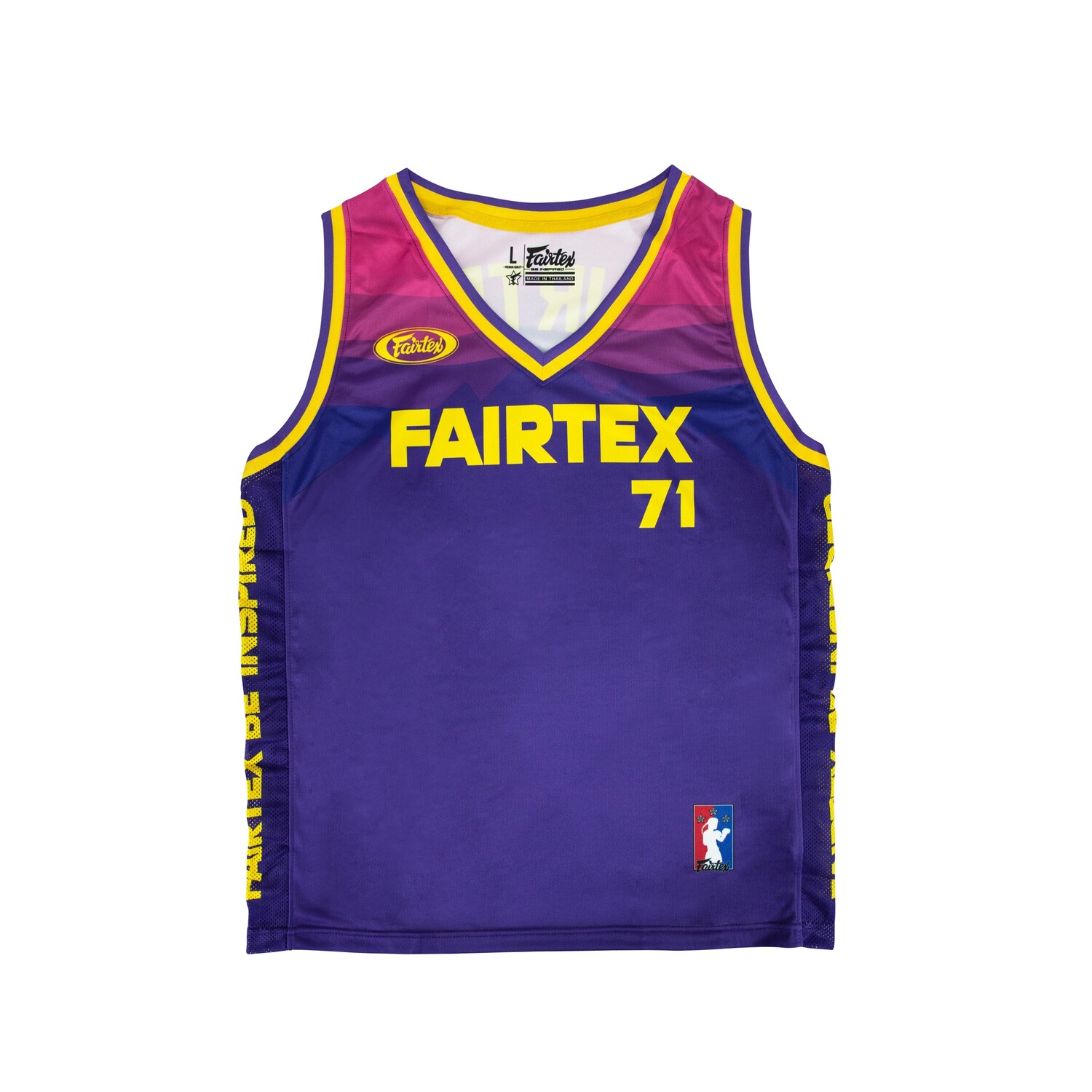 

Баскетбольная майка Fairtex JS26, размер 2XL, фиолетовый