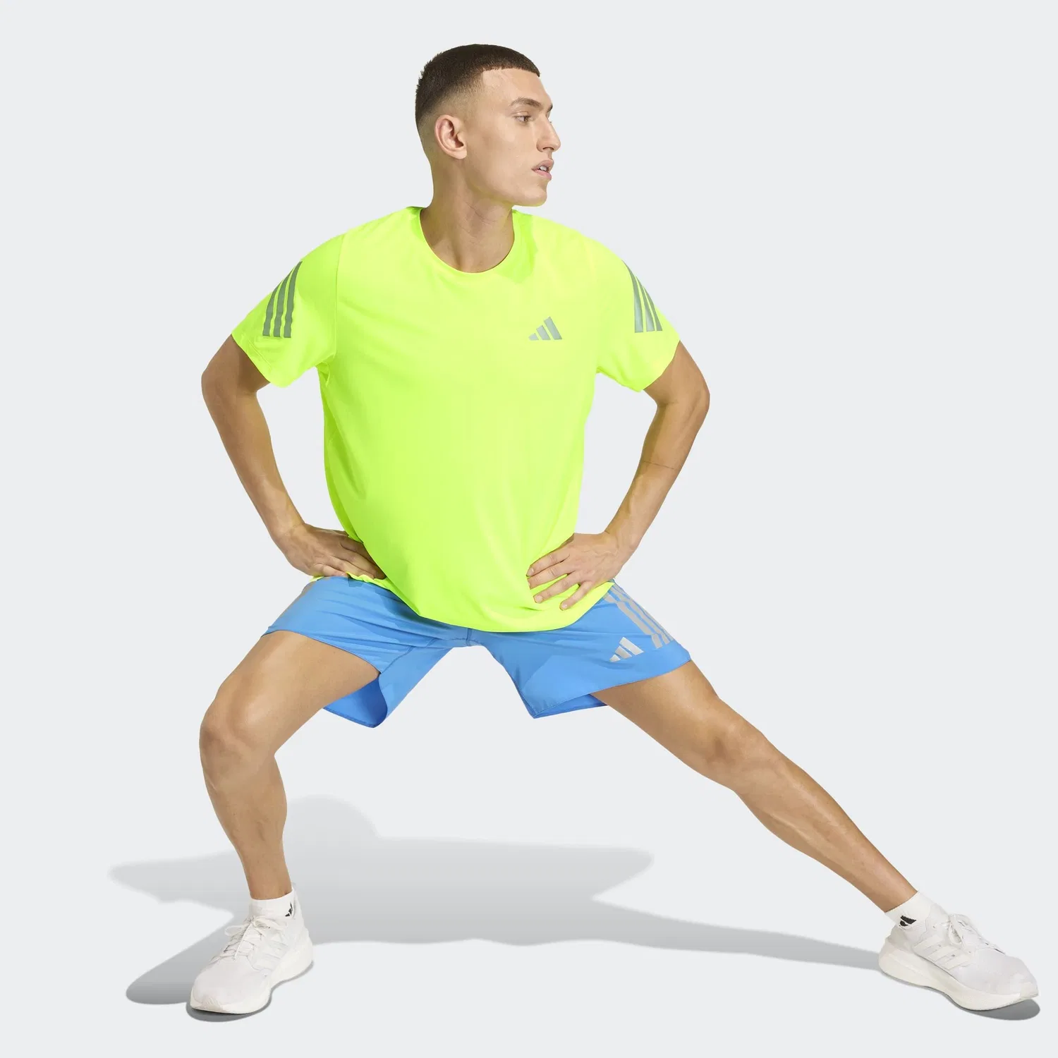 Спортивная футболка Adidas Performance Shirt Adi365 неоново-зеленого цвета