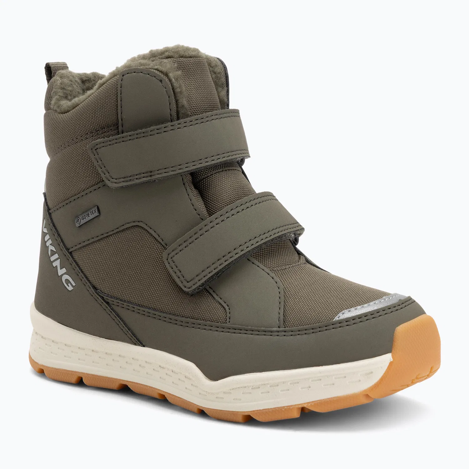 Детские зимние ботинки с мембраной Espo Warm GTX 2V Viking, Green