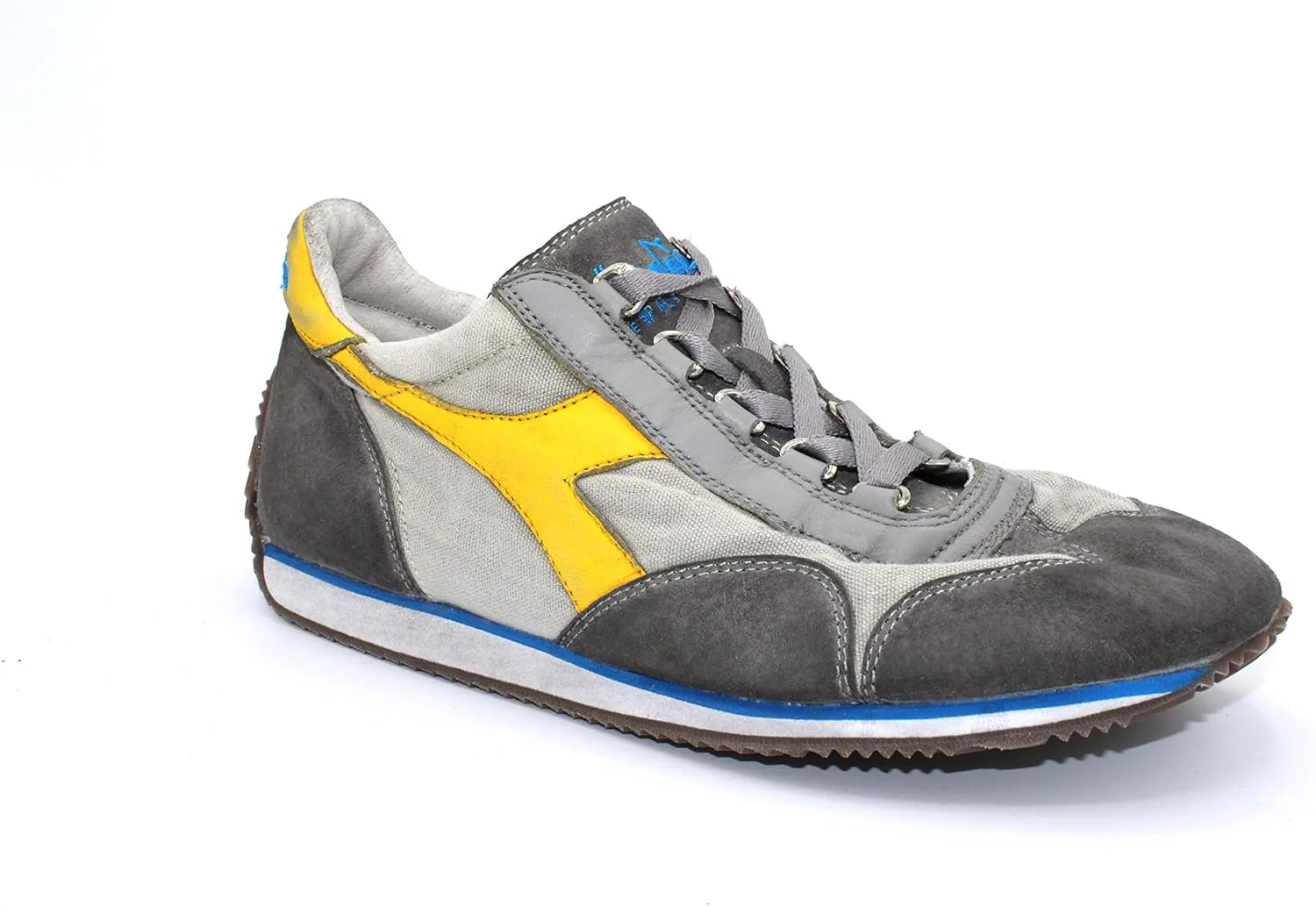 Кроссовки Diadora Uomo Heritage Euipe SW Dirty colore grigio Giallo - серый - 36.5 EU Diadora Heritage