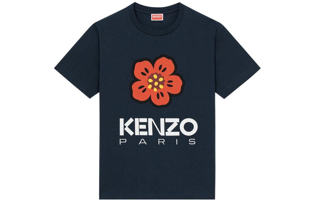 

Футболка Kenzo x Nigo Boke Flower, темно-синий