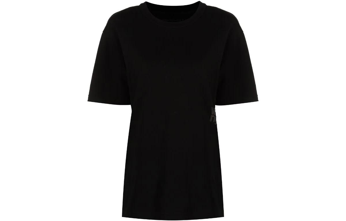 Футболка с коротким рукавом T By Crewneck Alexander Wang, черный — фото 3